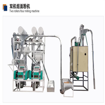 Two rollers flour milling machine