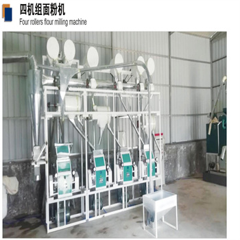 Four rollers flour milling machine