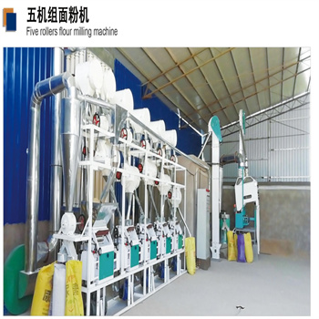 Five rollers flour milling machine