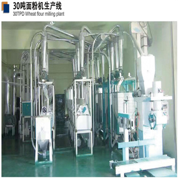 30 TPD wheat flour milling plant